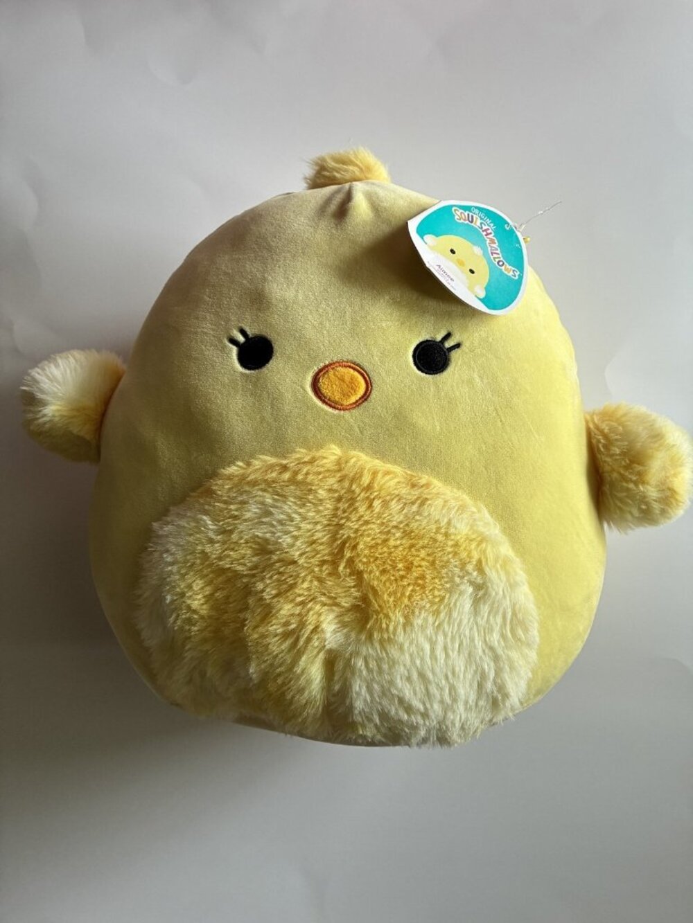 Squishmallows Aimee the Yellow Chick Plush 8" Stuffed Animal Kellytoy 2021 New
